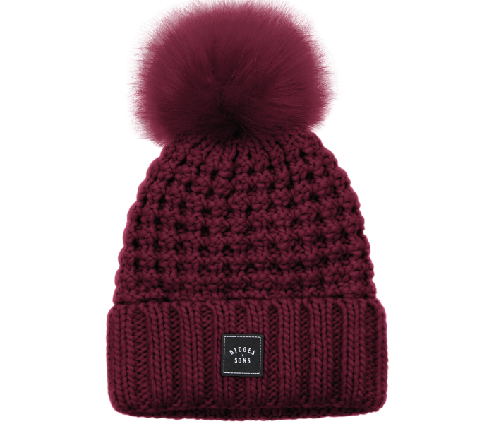 bidges-and-sons__beanie_snowflake_burgundy_isolated_product_2519_4698