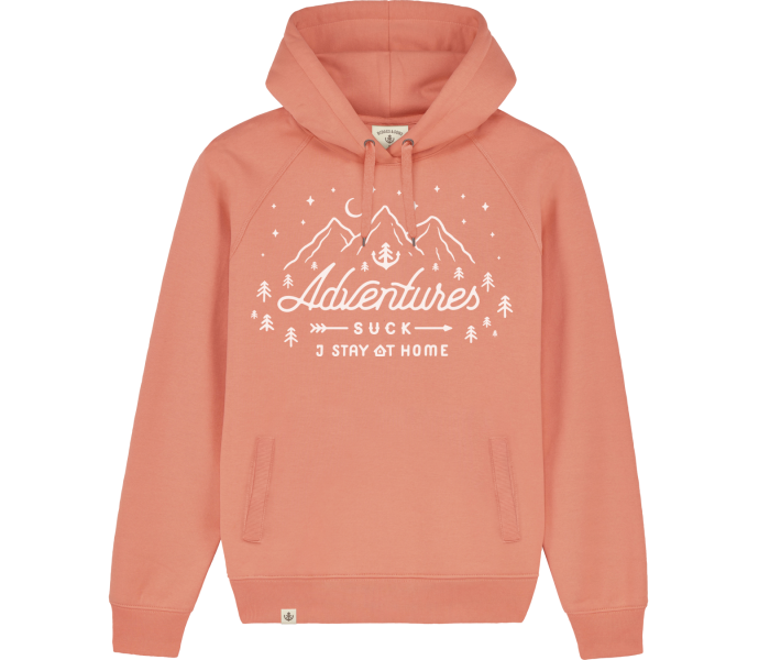 bidges-and-sons__sweatshirt-hooded_adventures-suck_coral_isolated_product_2228_4457