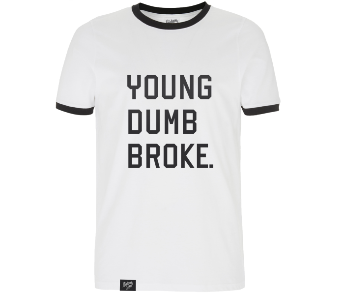 bidges-and-sons__t-shirt_young-dumb-broke_white_isolated_product_1841_4139