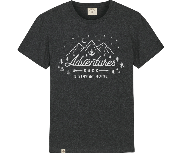 bidges-and-sons_gents_t-shirt_adventures-suck_dark-heather-grey_isolated_product_2224_4451