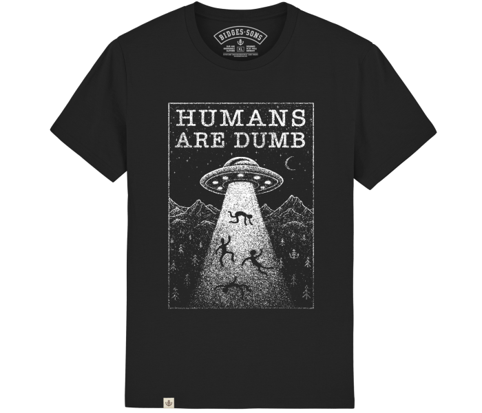 bidges-and-sons_gents_t-shirt_humans-are-dumb_black-ful_isolated_product_2528_4705