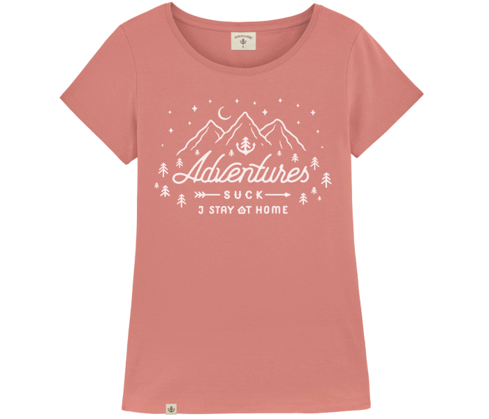 bidges-and-sons_ladies_low-cut-t-shirt_adventures-suck_coral_isolated_product_2221_4449