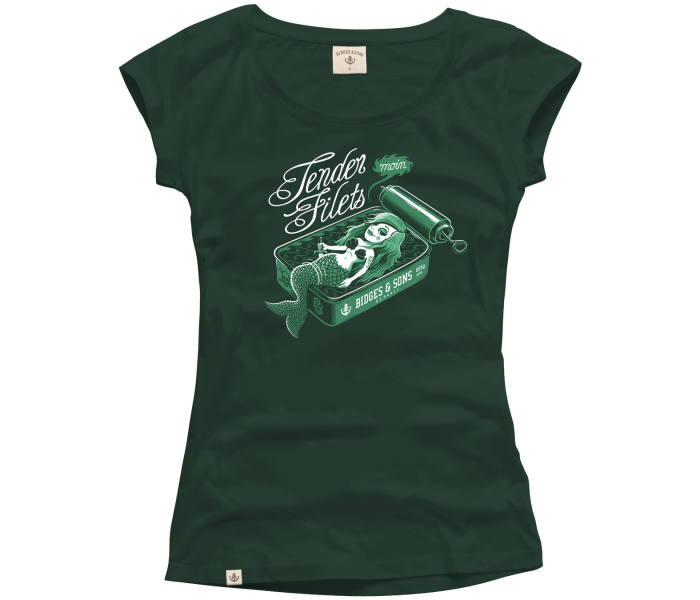 bidges-and-sons_ladies_low-cut-t-shirt_tender-filets_dark-green_isolated_product_1429_3992